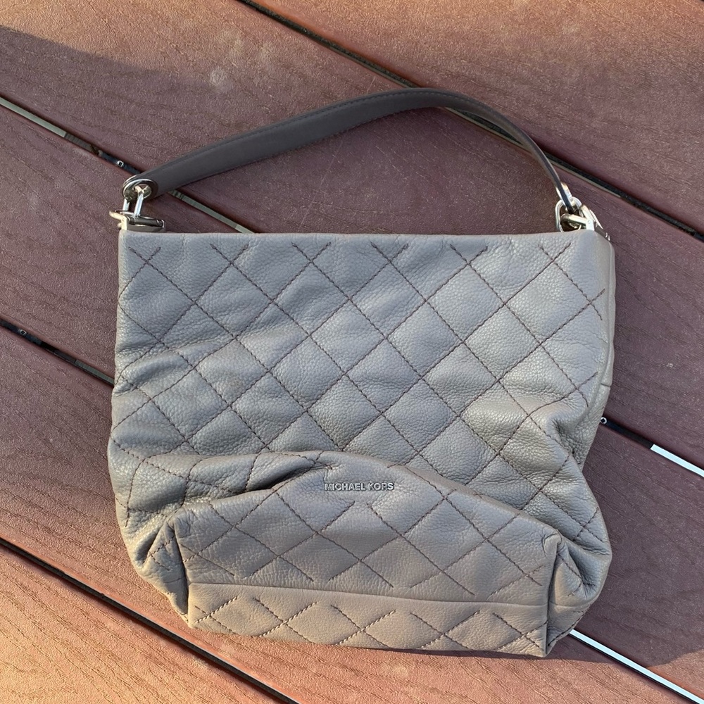 MICHAEL KORS Quilted Leather Tote